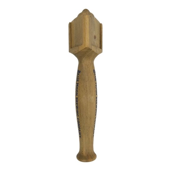 Blue Moon Brewing Company Wooden Beer Tap Handle 11.5" Knob Pub Bar Keg Man Cave - Picture 4 of 11